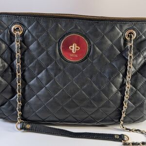 DKNY Black Quilted Women's Bag